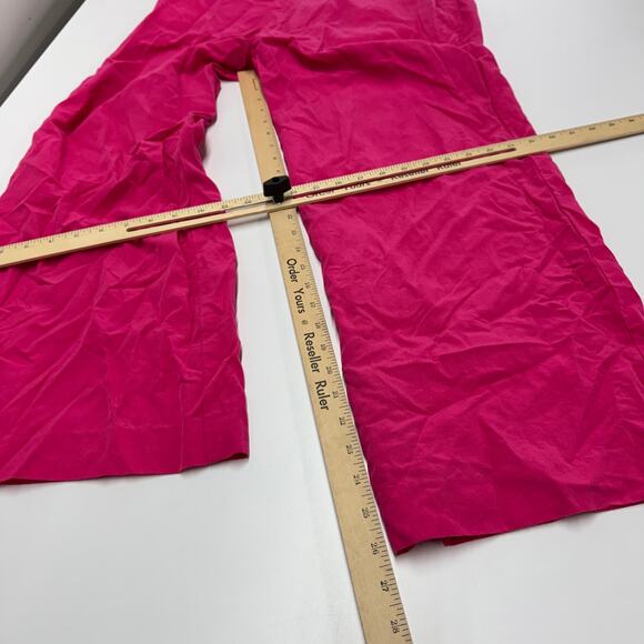 Catwalk Junkie Pants Womens‎ Large Pink Liz Wide Leg Trousers Barbiecore - Picture 8 of 8